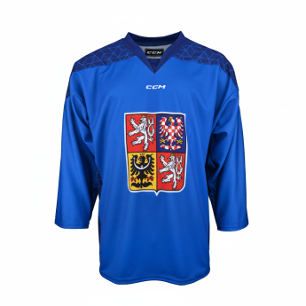 Отбори по хокей хокейна фланелка Czech republic 2025/2026 CCM Fandres replica blue