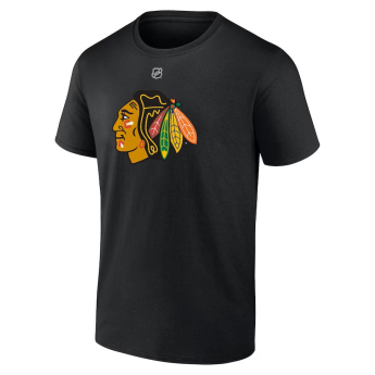 Chicago Blackhawks мъжка тениска Connor Bedard #98 Name & Number Black