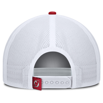 New Jersey Devils баскетболна шапка с козирка Course Adjustable Foam Front A-Frame Meshaback