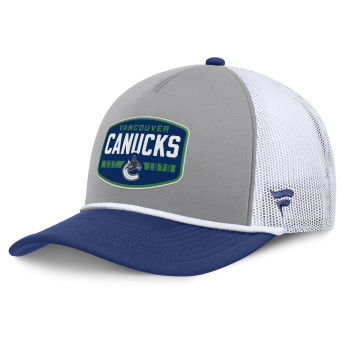 Vancouver Canucks баскетболна шапка с козирка Course Adjustable Foam Front A-Frame Meshaback