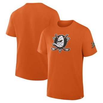 Anaheim Ducks мъжка тениска Hat Trick orange