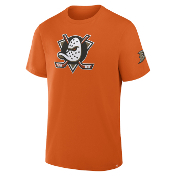 Anaheim Ducks мъжка тениска Hat Trick orange