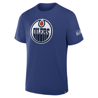 Edmonton Oilers мъжка тениска Hat Trick blue