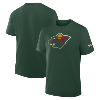 Minnesota Wild мъжка тениска Hat Trick green