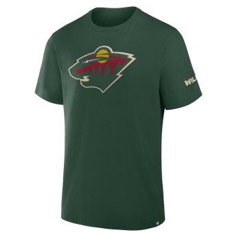 Minnesota Wild мъжка тениска Hat Trick green
