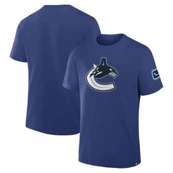 Vancouver Canucks мъжка тениска Hat Trick blue