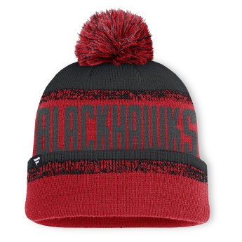 Chicago Blackhawks зимна шапка Thrive Cuffed Pom