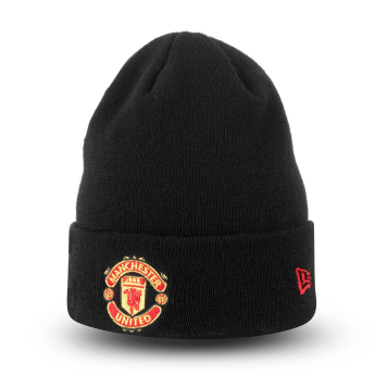 Manchester United зимна шапка Cuff Knit black