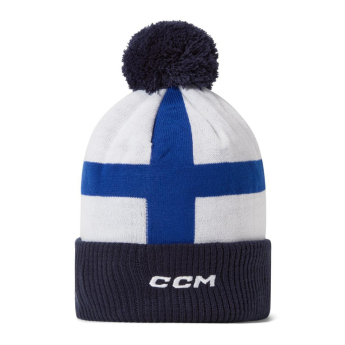 Отбори по хокей зимна шапка Finland Pom Flag