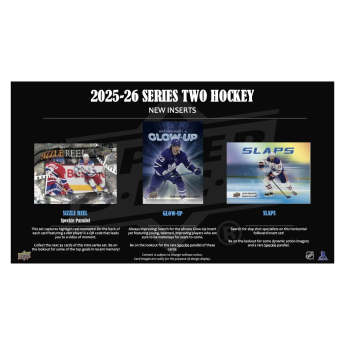 NHL кутии хокей карти NHL 2025-26 Upper Deck Series 2 Tin Box