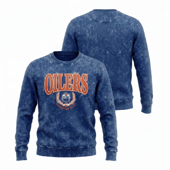 Edmonton Oilers мъжки суитшърт US Edit Crewneck