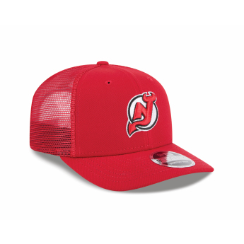 New Jersey Devils баскетболна шапка с козирка NEW ERA 970SS SP26 red