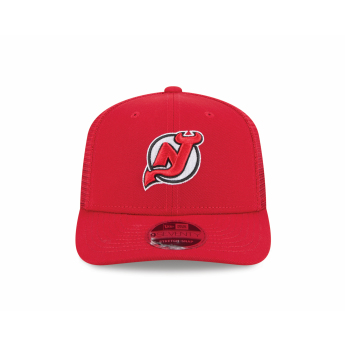 New Jersey Devils баскетболна шапка с козирка NEW ERA 970SS SP26 red