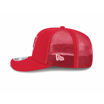 New Jersey Devils баскетболна шапка с козирка NEW ERA 970SS SP26 red