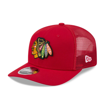 Chicago Blackhawks баскетболна шапка с козирка NEW ERA 970SS SP26 red