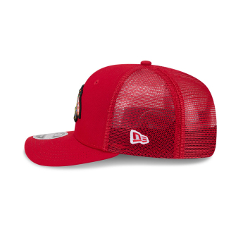 Chicago Blackhawks баскетболна шапка с козирка NEW ERA 970SS SP26 red