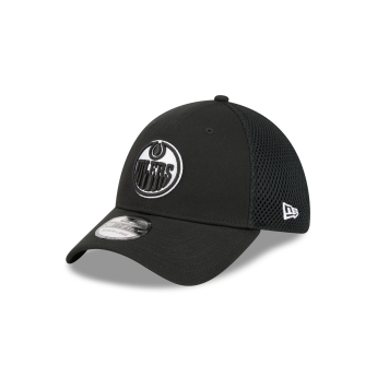 Edmonton Oilers баскетболна шапка с козирка NEW ERA 3930 neo black