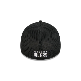 Edmonton Oilers баскетболна шапка с козирка NEW ERA 3930 neo black