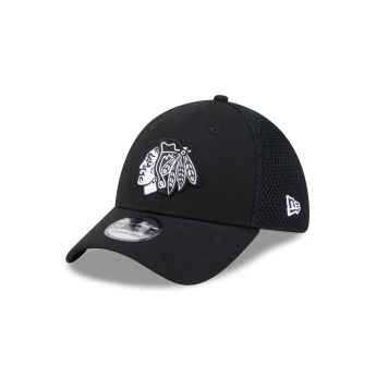 New York Rangers баскетболна шапка с козирка NEW ERA 3930 neo black