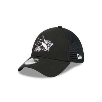 San Jose Sharks баскетболна шапка с козирка NEW ERA 3930 neo black