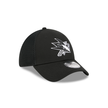 San Jose Sharks баскетболна шапка с козирка NEW ERA 3930 neo black
