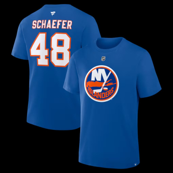 New York Islanders мъжка тениска Fanatics Authentic Stack Name & Number T-Shirt - Royal