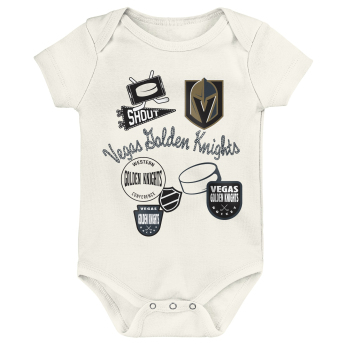 Vegas Golden Knights детско боди Littlest Player 3Pk Creeper Se1