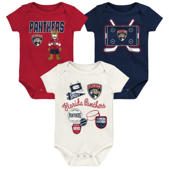 Florida Panthers детско боди Littlest Player 3Pk Creeper Se