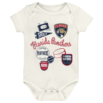 Florida Panthers детско боди Littlest Player 3Pk Creeper Se