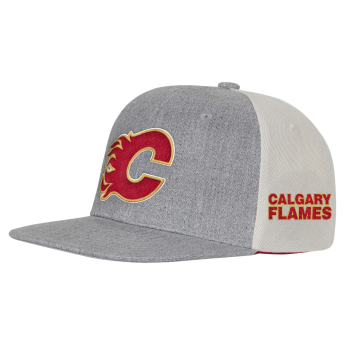 Calgary Flames детска бейзболна шапка с козирка Ace In The Hole Flatbrim Snapb