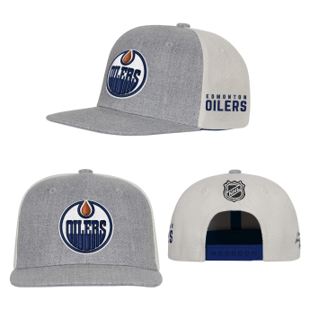 Edmonton Oilers детска бейзболна шапка с козирка Ace In The Hole Flatbrim Snapb