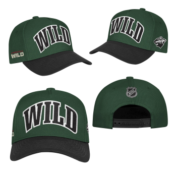 Minnesota Wild детска бейзболна шапка с козирка Mvp Pro Pinch