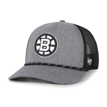 Boston Bruins баскетболна шапка с козирка Carbon Rope 47 Trucker