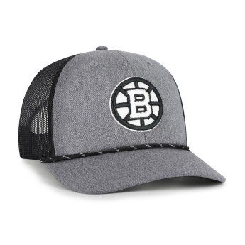 Boston Bruins баскетболна шапка с козирка Carbon Rope 47 Trucker