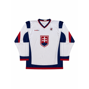Отбори по хокей хокейна фланелка Slovakia fan white