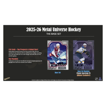 NHL кутии хокей карти NHL 2025-26 Upper Deck Skybox Metal Universe Blaster Box