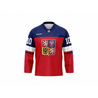 Отбори по хокей хокейна фланелка Roman Červenka #10 CCM Fandres replica 2026 red