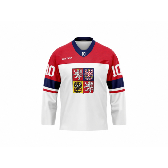 Отбори по хокей хокейна фланелка Roman Červenka #10 CCM Fandres replica 2026 white