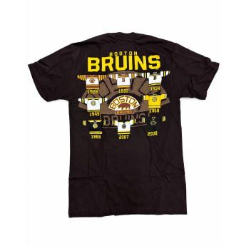 Boston Bruins мъжка тениска NHL Majestic Established 1924