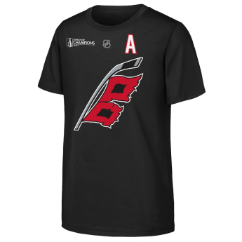 Carolina Hurricanes детска тениска Sebastian Aho NHL 2026 Stanley Cup Champions Name & Number