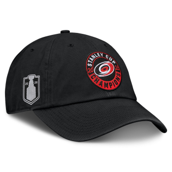 Carolina Hurricanes баскетболна шапка с козирка NHL 2026 Stanley Cup Champions Core Unstructured Adjustable