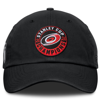 Carolina Hurricanes баскетболна шапка с козирка NHL 2026 Stanley Cup Champions Core Unstructured Adjustable