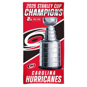 Carolina Hurricanes кърпа NHL 2026 Stanley Cup Champions Spectra
