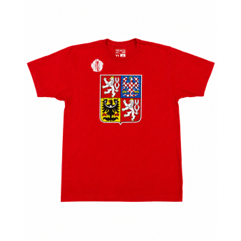Отбори по хокей мъжка тениска Czech republic National Emblem World Cup 2016