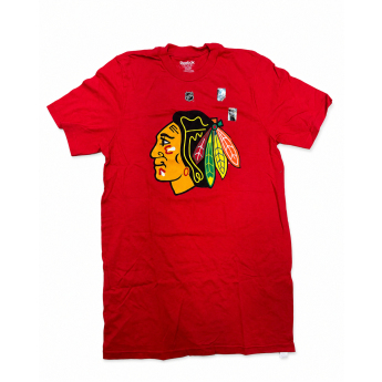 Chicago Blackhawks мъжка тениска Andrew Shaw #65 NHL Stack Logo Name & Number