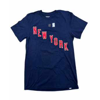 New York Rangers мъжка тениска Dan Girardi #5 NHL Stack Logo Name & Number