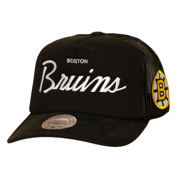 Boston Bruins баскетболна шапка с козирка NHL Head Coach Trucker