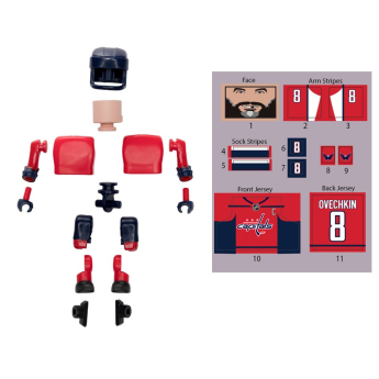 Washington Capitals фигурка Alex Ovechkin #8 NHL Construct