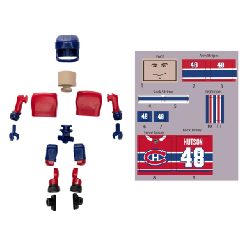 Montreal Canadiens фигурка Lane Hutson #48  NHL Construct