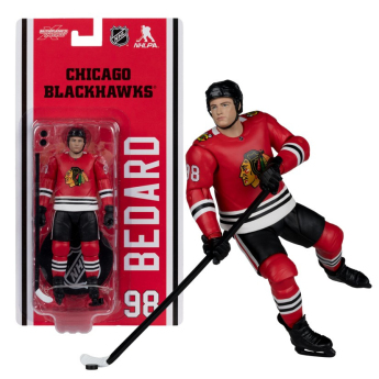 Chicago Blackhawks фигурка Connor Bedard #98 NHL McFarlane Articulated